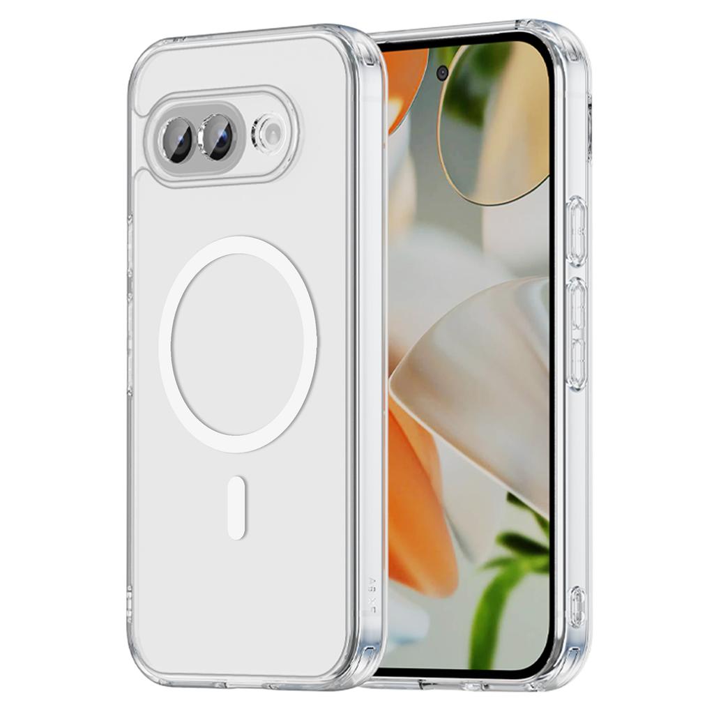 Google Pixel 10A Clear Phone Case,Non-Yellowing Magnetic Phone Case for Google Pixel 10A