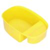 Plastic Sink Drain Basket Saddle Shape Hanging Hook Kitchen Strainer Basket Drain Holes Trays Wet and Dry Separation