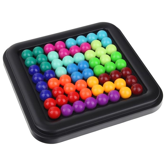 Gra zręcznościowa Logiczna łamigłówka Edukacyjne kulki Puzzle 40 zadań
