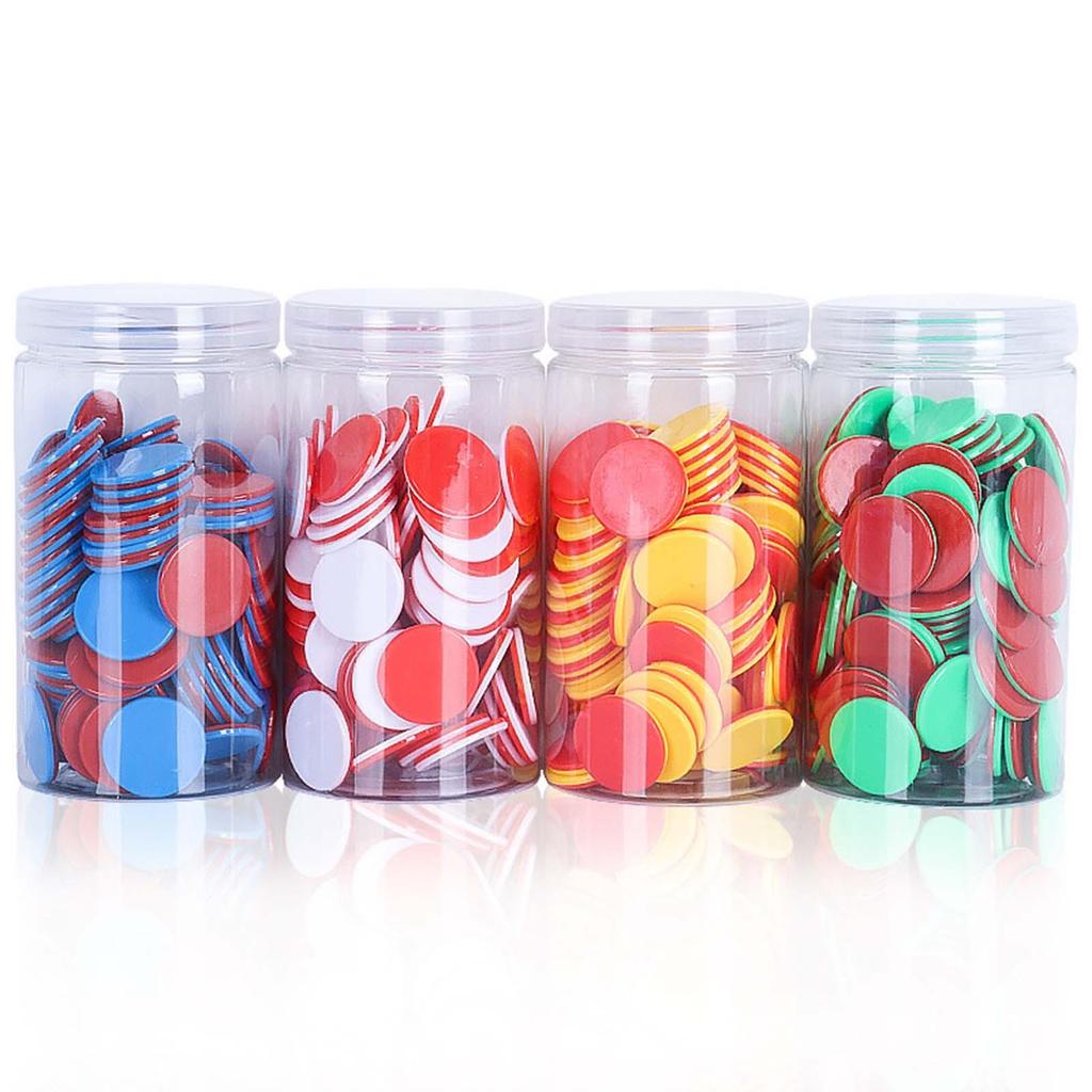 100x Lernzählsteine Mathe Zählsteine für Kinder für Spiel Klassenzimmer Vorschule