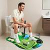 Toiletten-Golfspiel Minigolf-Übung für jedes Badezimmer Badezimmergeschenk für Papa und Ehemänner Lustiges Geschenk Scherzgeschenk für Freund Badezimmer-Spiel