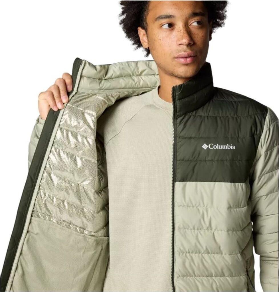 Куртка Columbia Powder Lite II Jkt (2086964) сафари/зеленый пейзаж