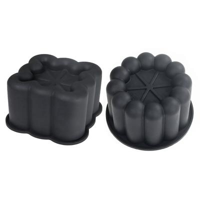 Cake Mold Grooved Dessert Baking Silicone Mold