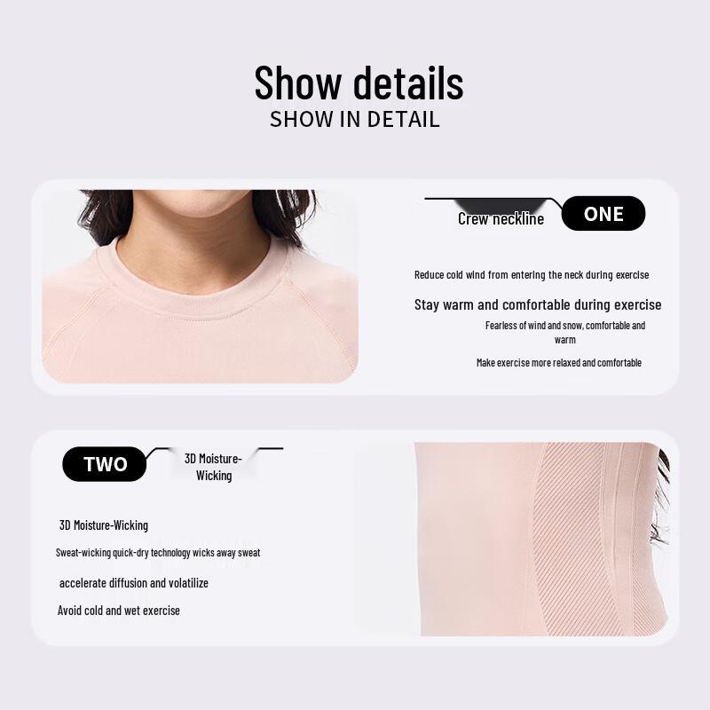 LangSha Ski Quick-Dry Thermal Base Layer Set