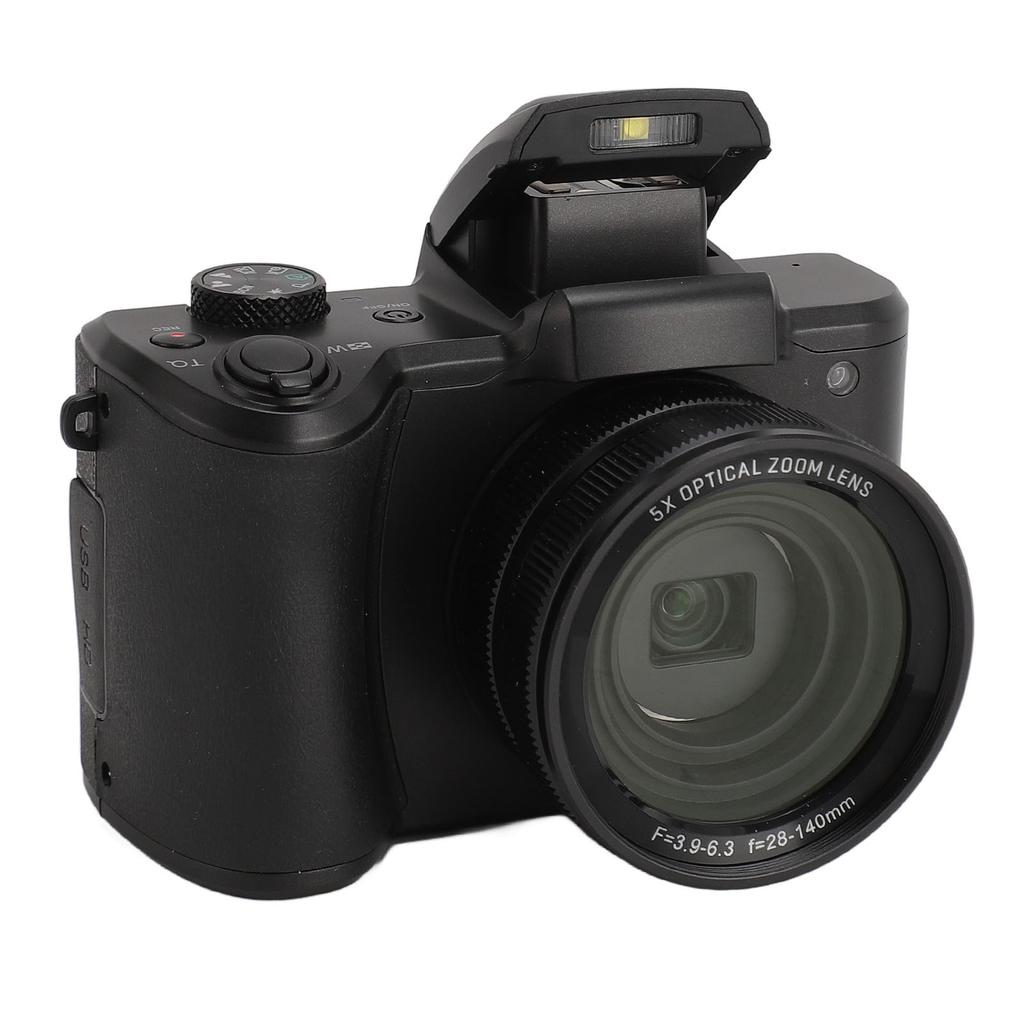 64MP 5K Smart Digital Camera 5X Optical Zoom Front and Rear Dual Cameras Multi Interface Auto Focus