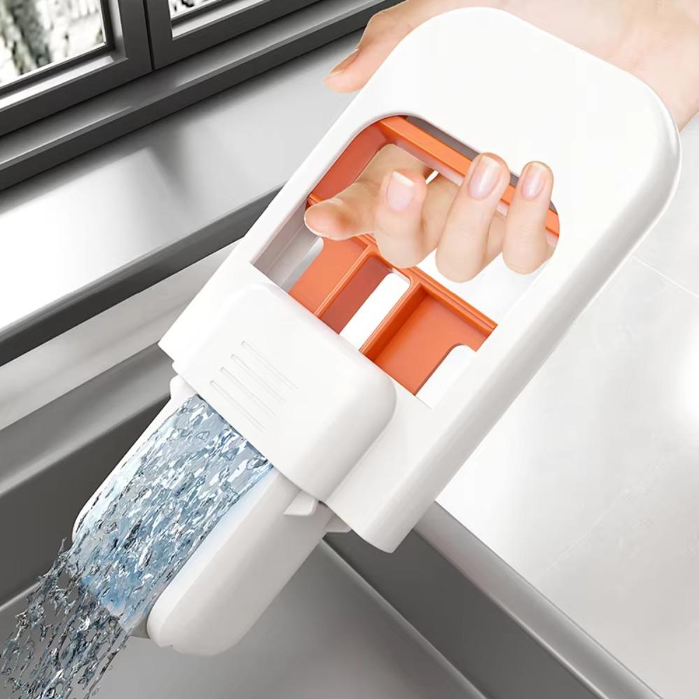 Foldable Handheld Mop Portable Sponge Head Mop Multi-purpose Cleaning Mop  Living Room