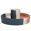 Nordic Ceramic Aroma Candle Holder Jewelry Dish - Unglazed Home Decor Ornament