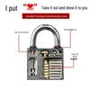 BLOSSOM 63mm Long Shackle Copper Core Padlock