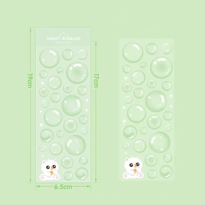 Bubble Dreamland Element Sticker Stars Decal Stickers Scrapbooking Stationery Hearts Stickers
