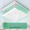 YIXI Square Central AC Air Outlet Deflector