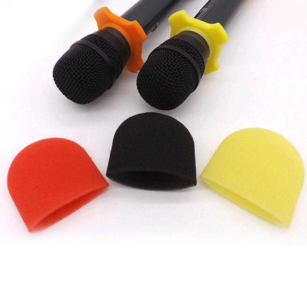 2PCS/Set Disposable Microphone Cover Mic Dust Proof Covers  Studio Interview Karaoke DJ