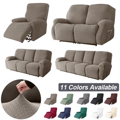Jacquard Recliner Sofa Cover Stretch Reclining Chair Cover For Home Living Room Lazy Boy Relaxing Armchair Cover