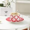 WOOCH Exquisite Ceramic Cup and Saucer Gift Set