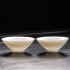 Sheep Fat Jade-colored Douli Cup, Chinese-style Ceramic Tea Cup, High-quality Porcelain Cup, Tea Set