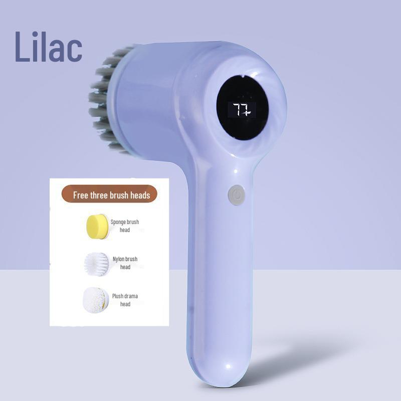 Electric Multi-Purpose Cleaning Brush for Kitchen, Bathroom, and Shoes