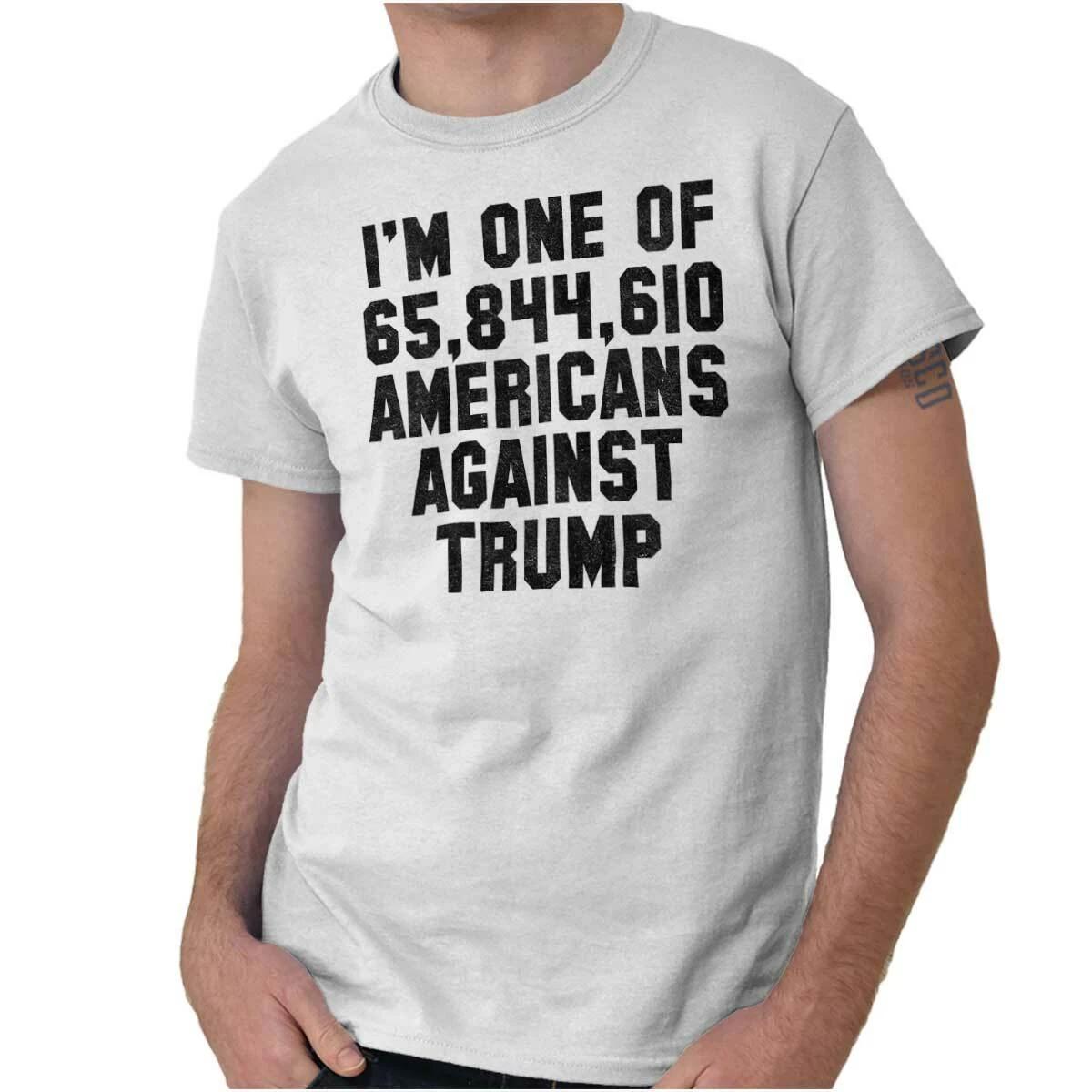 Americans Against Donald Trump Political Womens or Mens Crewneck T Shirt Tee XXXXL