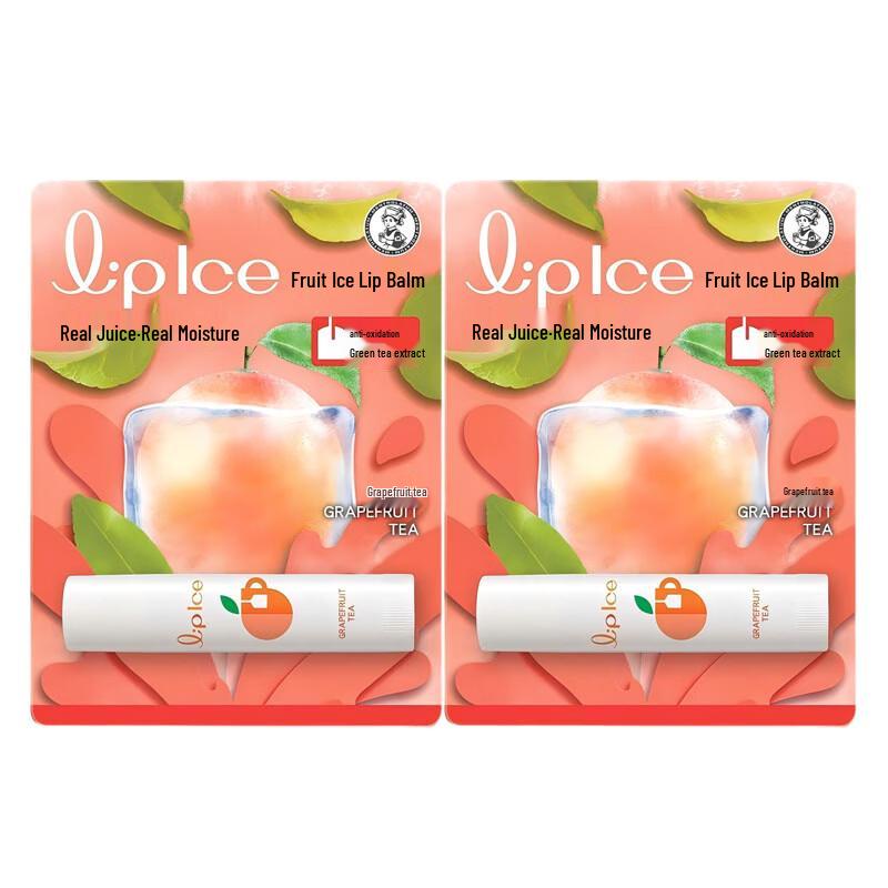 Mentholatum Fruity Ice Lip Balm Twin Pack