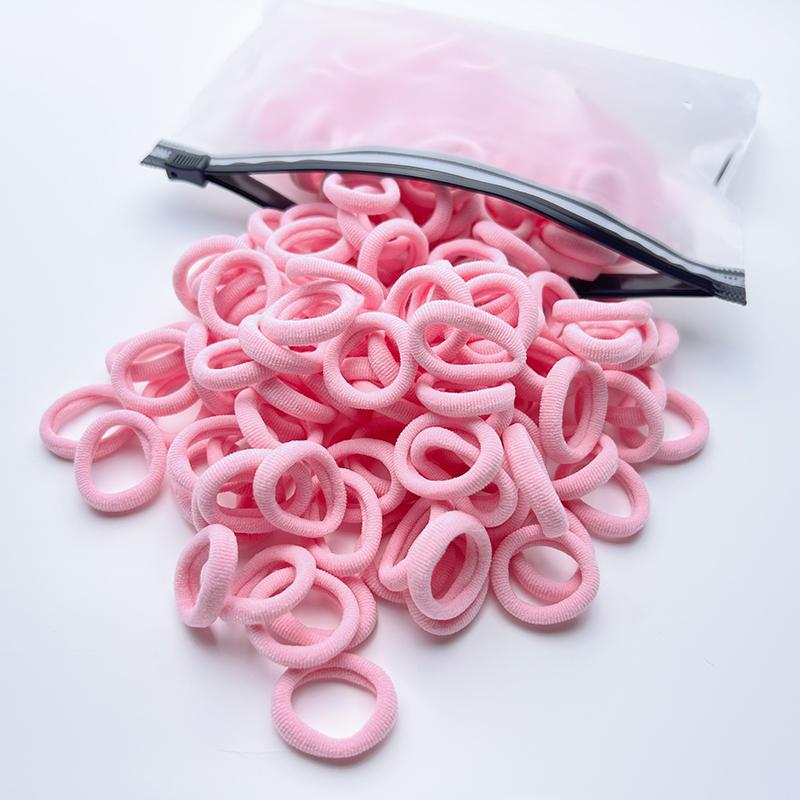 100 Stück elastische Haargummis für Kinder, Haarspangen, Haarbänder, Haaraccessoires für Mädchen, Haargummis, Haarspangen, Stirnbänder, Baby-Haaraccessoires