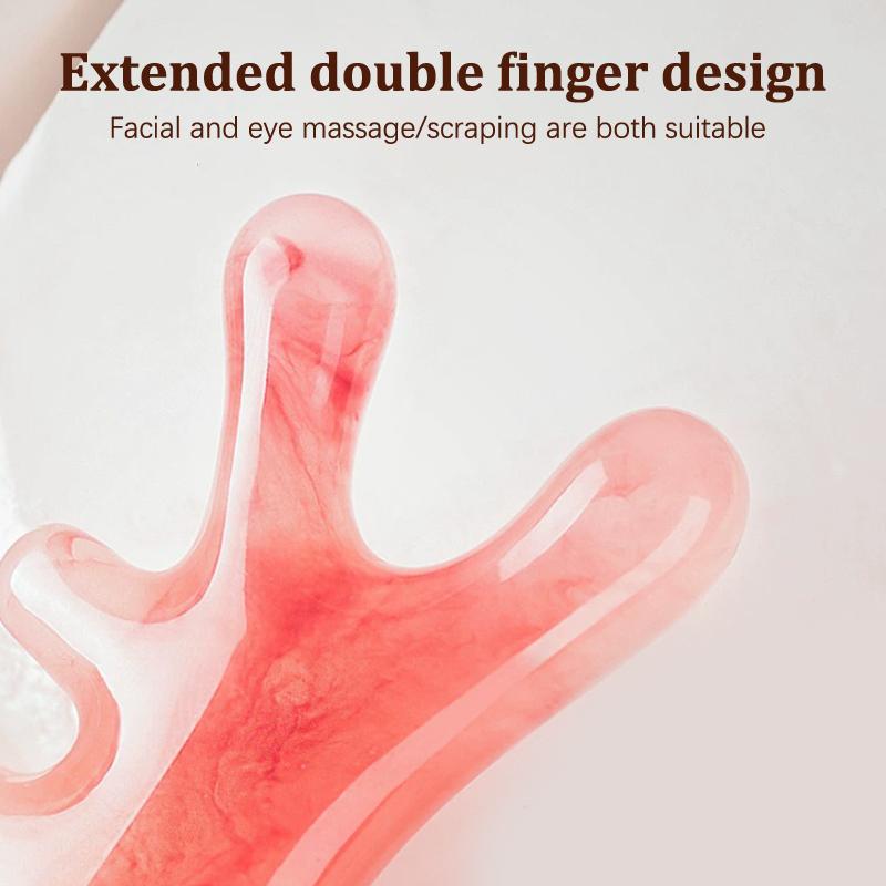 1 Stück Cartoon Delfin Harz Körper Nase Kopfhaut Meridian Massagekamm 4In1 Kamm Blutzirkulation Antistatisch Glatter Haarkamm