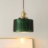 Oeny Japanese Green Wave Pendant & Wall Lamp