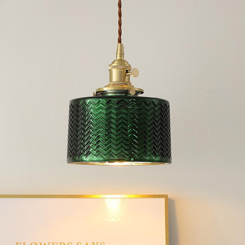 Oeny Japanese Green Wave Pendant & Wall Lamp
