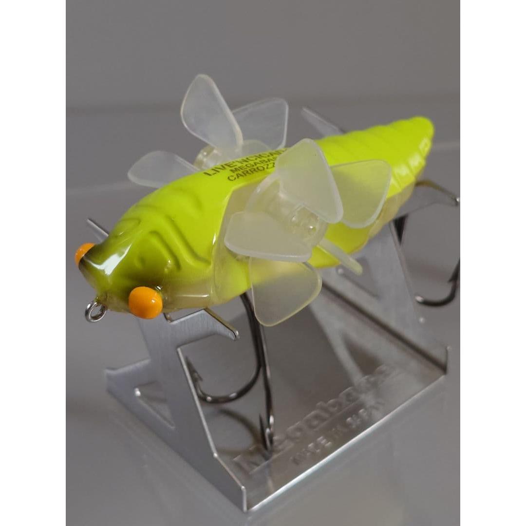 Used Megabass Carrozzeria x Daiwa Liven Cicada chart back opened and unused item