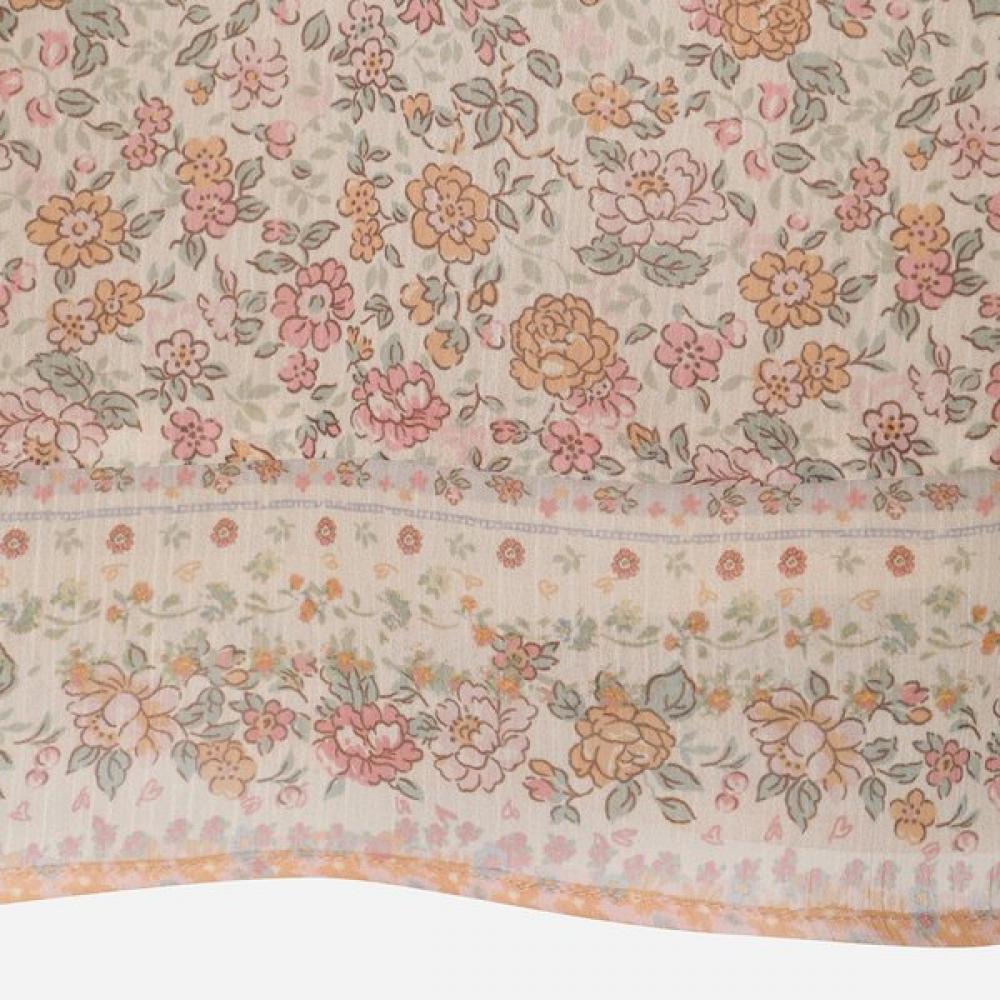 Thursday Island Women Flower Border Chiffon Blouse T264mbl239w