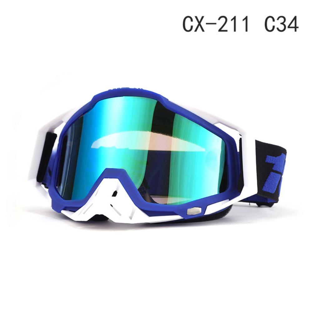 Goggles Motorcycle Goggles Ski Goggles Cross-border 100% Downhill Off-Road Windproof Goggles Outdoor 100% Riding