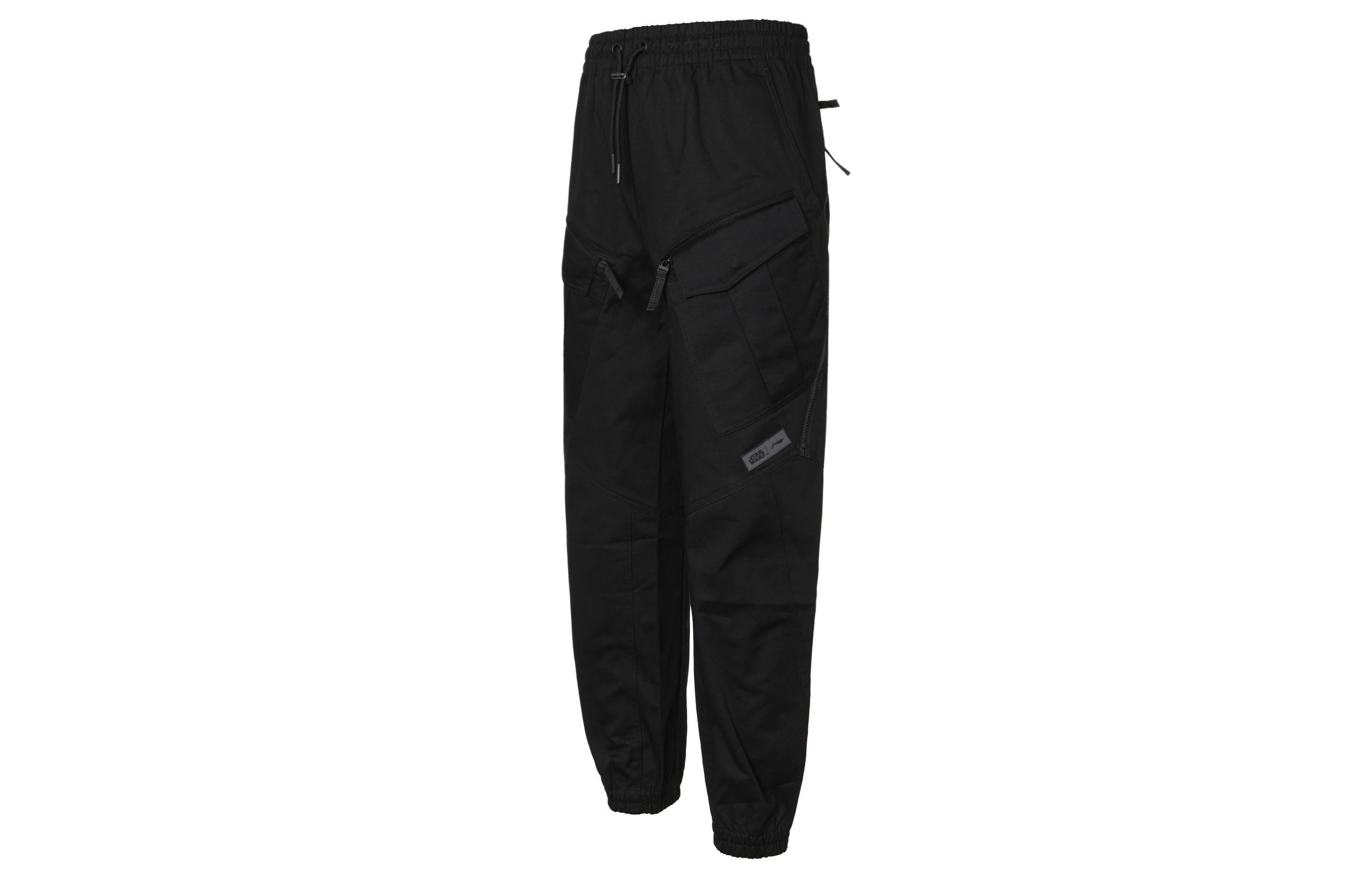 Li Ning Sports Sweatpants Men s Black AKXR467-1 L