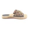 Excellent GUCCI Sandals GG Marmont espadrilles beige GG canvas Women 35 620120 Used