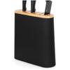 Kitchen Knife Stand Black Kitchen Knife Block Universal Kitchen Knives