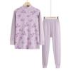 Yuzhaolin Women's Thermal Underwear Set for Middle-Aged & Elderly