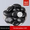 50 Catties Black Pebbles: Natural Rain Flower Stones for Courtyard and Garden Landscaping