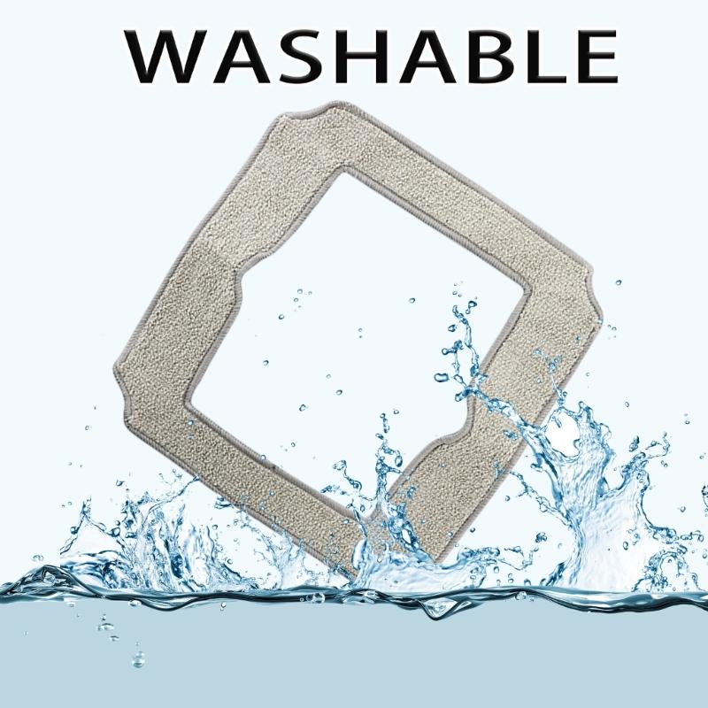 8Pcs Window Robot Vacuum Cleaner Mop Cloth Rags Dry Wet Mopping Pads for Mini Window Robotic Vacuum Cleaner Parts