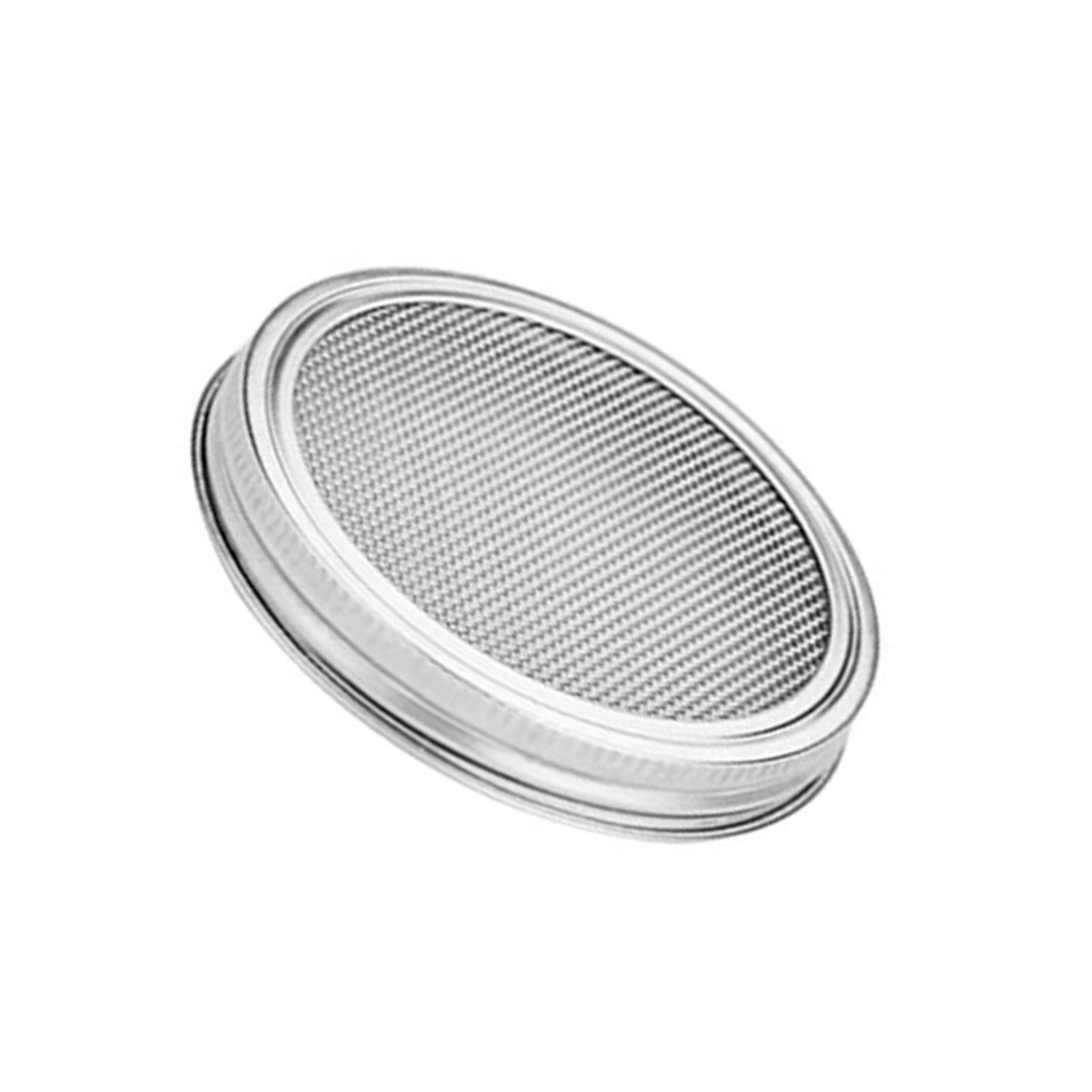 

Крышка для проращивания из нержавеющей стали для банки Мейсона с широким горлышком, крышка для проращивания зерен и семян, садовый инструмент A