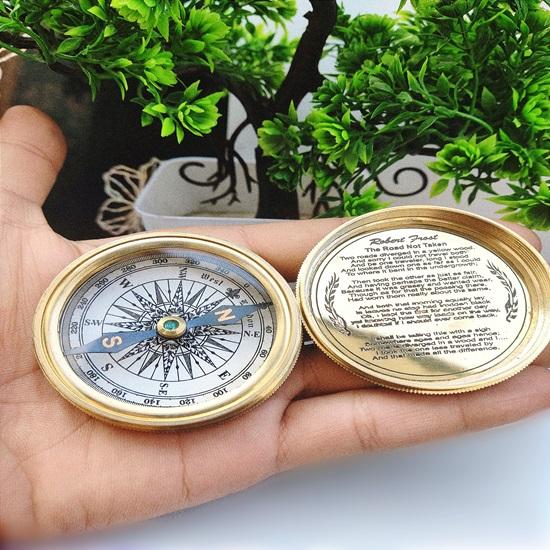 Engraved Compass, 100 Year Calendar Compass, Nautical gift Compass, Anniversary Gift, Wedding gift compass, Birthday Gift For Loved ones