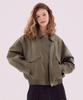 Deliccent Standard Leather Jumper [Khaki]