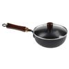 Abundant Cooking Space Baby Food Cooking Hammered Iron Pot Non Coating Pot