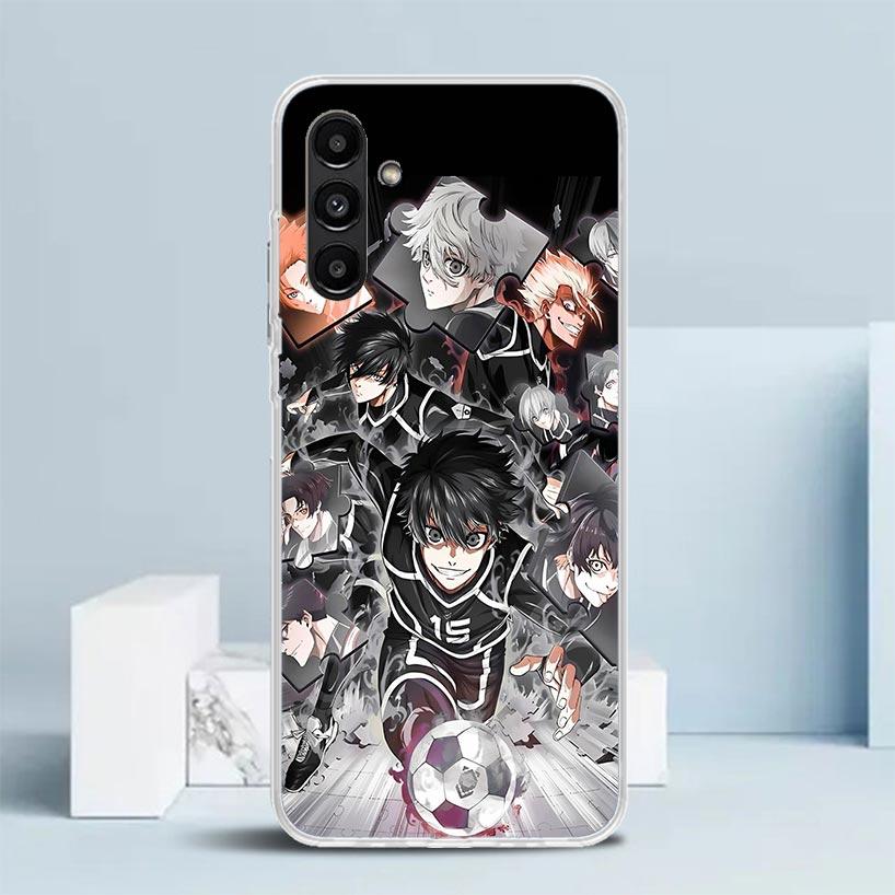 Blue Lock Football Anime Phone Case For Samsung Galaxy A17 A37 A57 A16 A15 A14 A13 A56 A55 A54 A53 A36 A35 A34 A33 A26 A25 A24 A