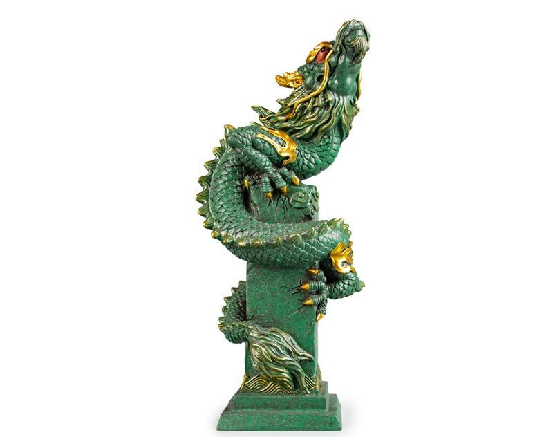 Socha pískovcového Zvěrokruhu Panlong Draka Čínský maskot Domácí Pokoj Kancelář Feng Shui Socha Nejlepší Dárek v Roku Draka