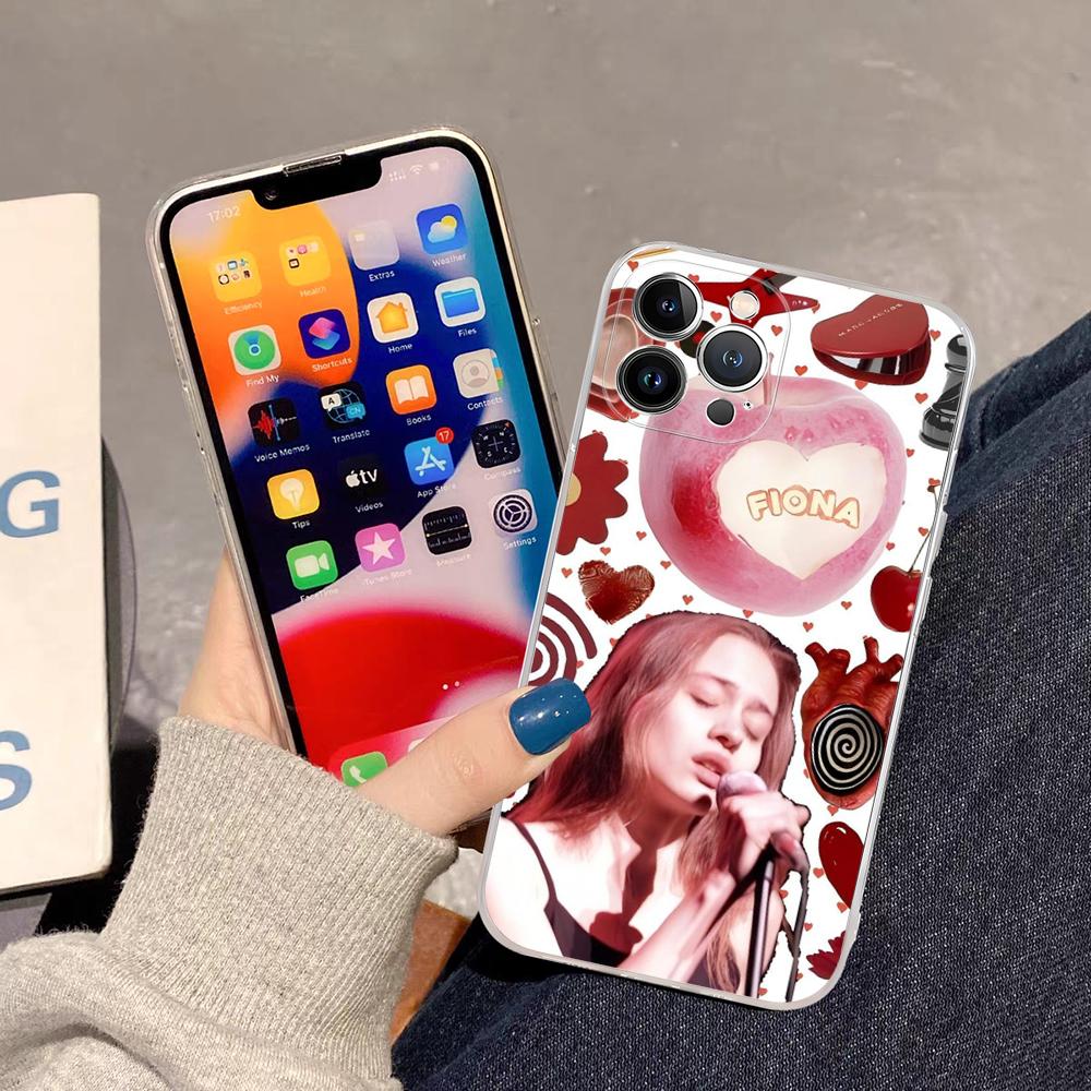

Чехол для телефона певицы Фионы Эппл Для iPhone 16 15 14 11 12 13 Mini Pro XS Max Чехол 6 7 8 Plus X Funda Shell iPhone 12 mini