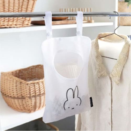 Okato Miffy Clothespin Storage Bag (Miffy Face Only)