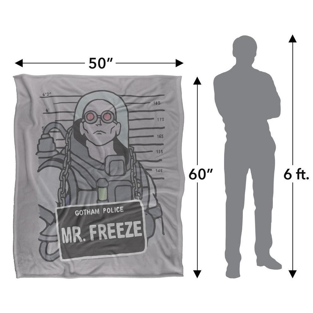 Batman Line Up Mr Freeze Blanket