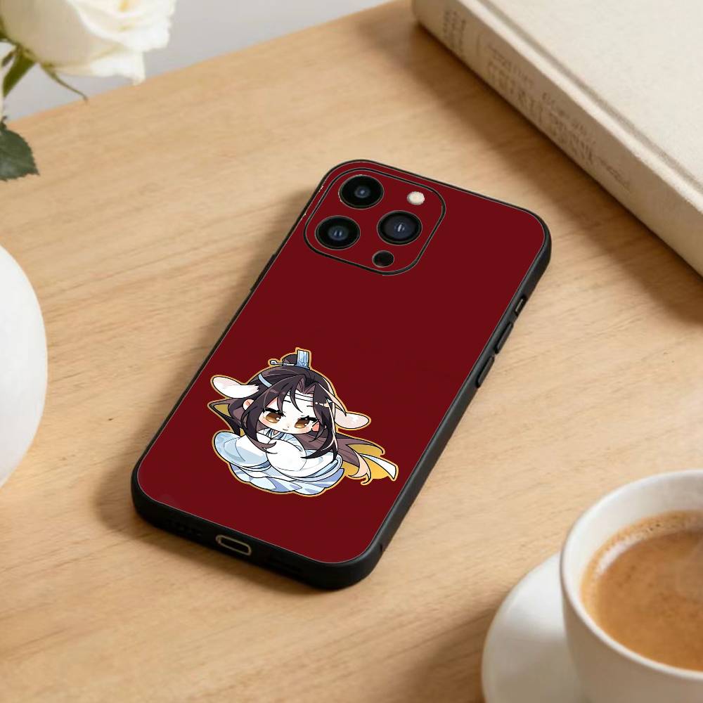 

Чехол для телефона Грандмастер Ф-Демоническая Культивация для iPhone 17 16 15 14 13 12 Max Plus Силиконовый Черный Чехол iPhone16