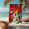 Ultra-Soft Beach Towel with Shrek Theme,Ideal for Pool - Camping, Diving - Perfect Travel Essential, Vibrant Beach Towel.