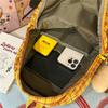 Plaid Schoolbag Women's Lightweight Backpack