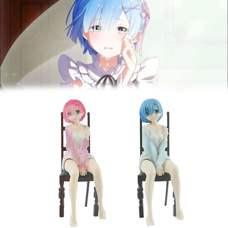 Rem Chibi Pvc Figure Gift Set In Color Box 12cm Height