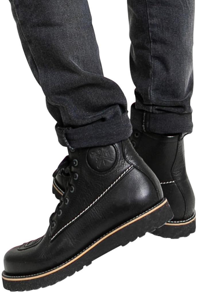 John Doe BUTY KEVLAROWE JOHN XTM MĘSKIE Buty do jazdy Rozmiar DOE® "Iron" (Czarny, 43)