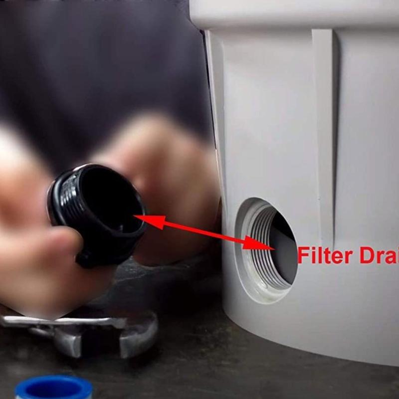 Set of 6 Pool Spa Drainage Solution Threaded Pool Spa Return Winterizing Plug Easy Installation Winterizing Pool Filter