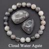 Amethyst Bracelet Crystal Stone Beads for Women Jewelry Accessory